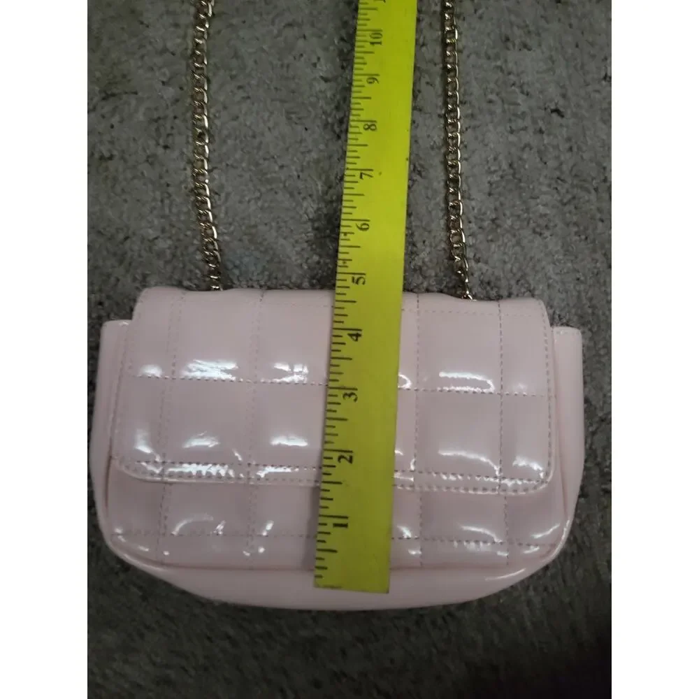 Forever 21 Pink Quilted Vinyl Type Purse